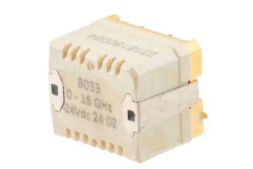 PE71S8033.jpg SPDT RF Failsafe Electromechanical Relay Switch - DC-18GHz, 30W, 24V, Hot Switching, SMT | 2 Million Lifecycles | China Stock, Fast Delivery