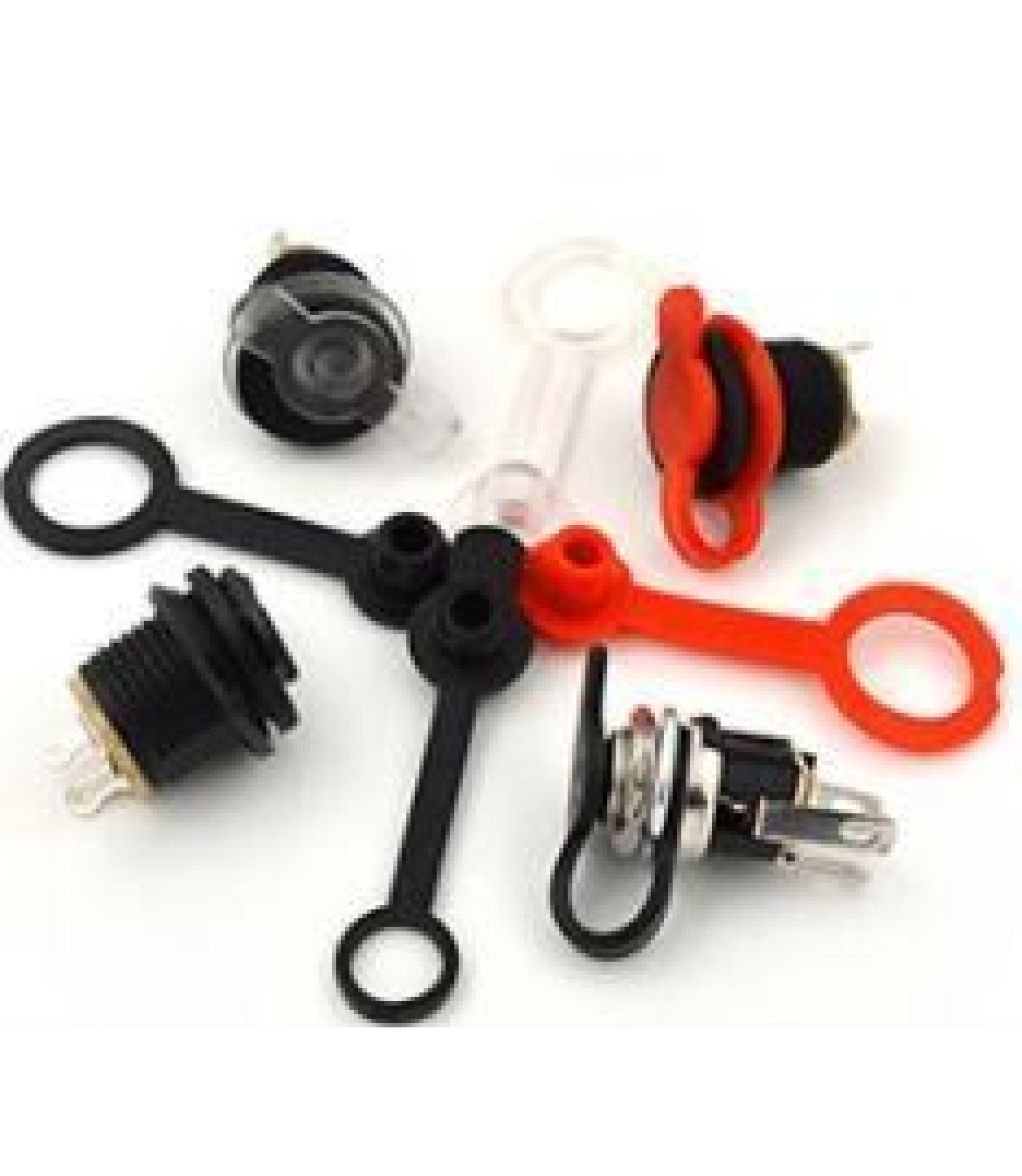Red Waterproof cap 12mm