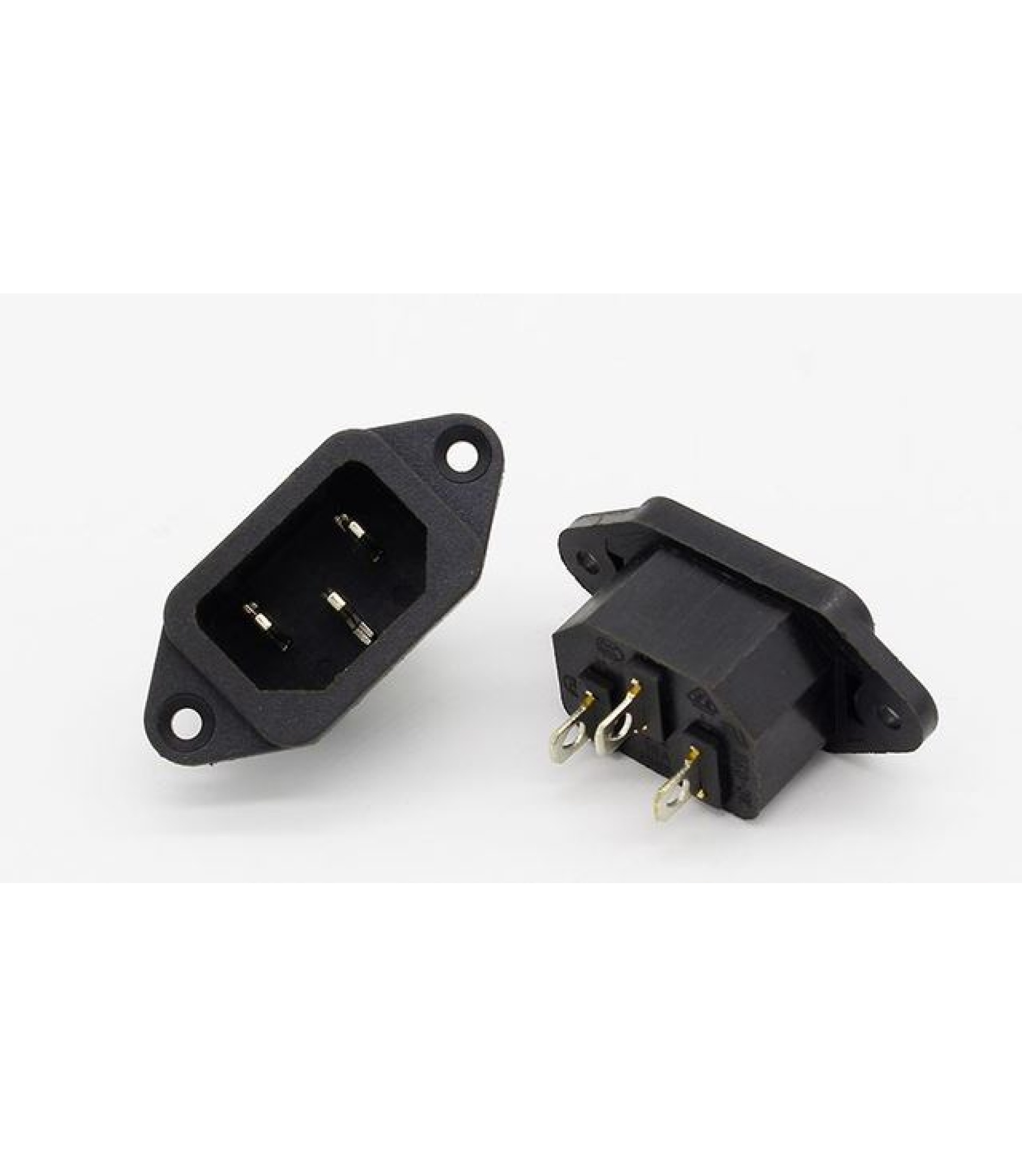 tayda-11336-3f96c628b6.jpg Male AC Power Plug Connector 3 Pins IEC320 10A 250V