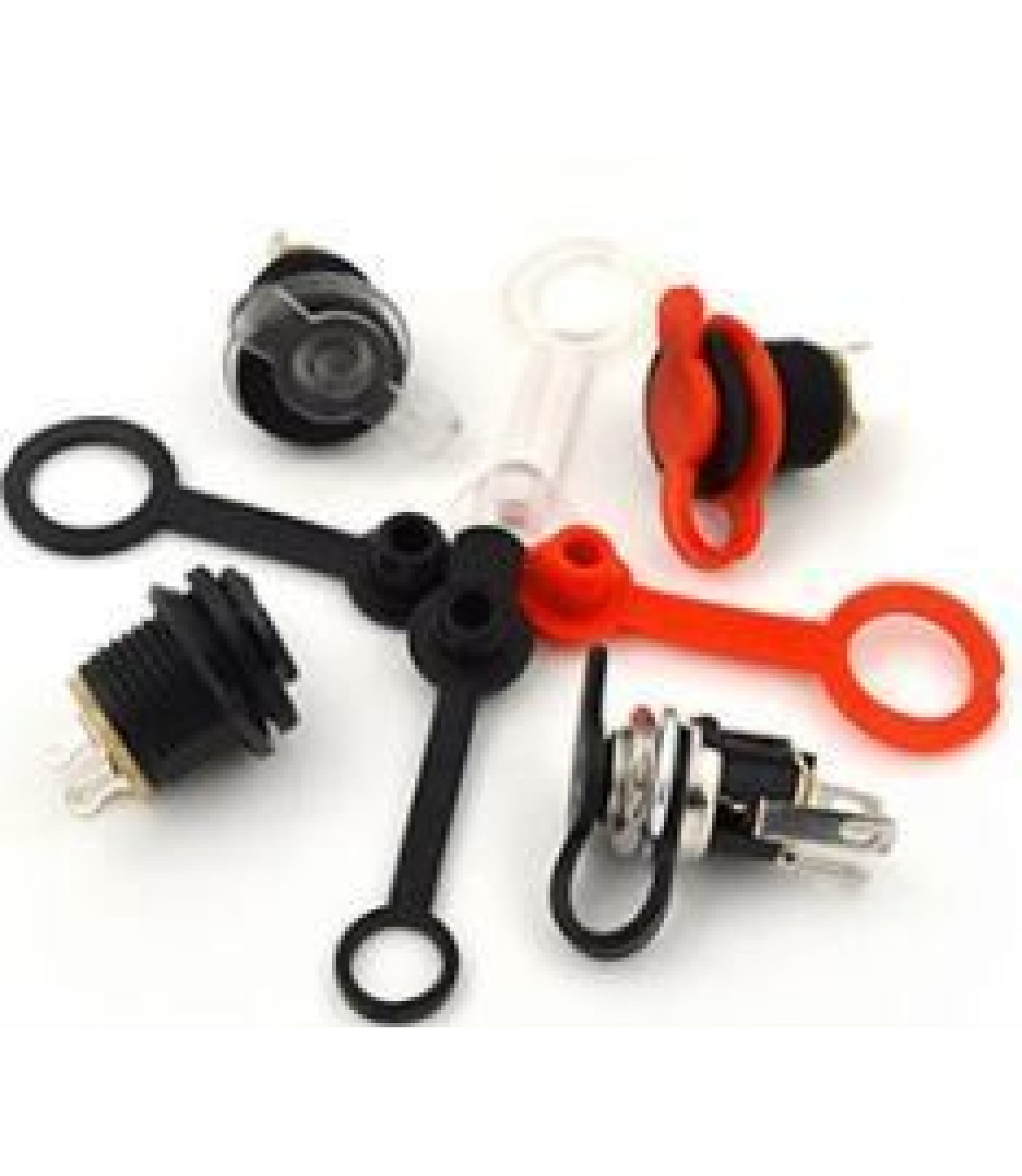 Red Waterproof cap 12mm