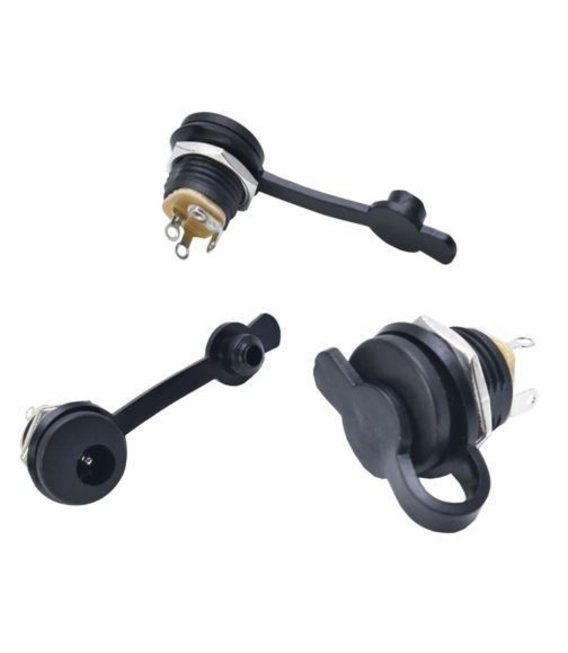 Black Waterproof cap 12mm