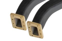 PE-W159TF001-24.jpg WR-159 Twistable Flexible Waveguide 24 Inch, CMR Flange Operating from 4.9 to 7.05 GHz - Cost-Effective Alternative