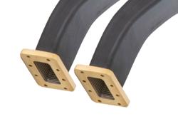 PE-W159TF001-36.jpg WR-159 Twistable Flexible Waveguide 36 Inch, CMR Flange Operating from 4.9 to 7.05 GHz - Cost-Effective Alternative