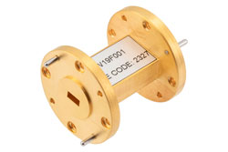 Bandpass Waveguide Filter With WR-19 Interface Operating from 40 GHz to 50 GHz - Cost-Effective Alternative