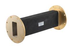 WR-284 Twistable Flexible Waveguide 12 Inch, UG Round Cover Flange Operating from 2.6 to 3.95 GHz - Cost-Effective Alternative