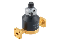 WR-28 Waveguide Continuously Variable Attenuator, 0 to 30 dB, from 26.5 GHz to 40 GHz, UG-599/U Square Cover Flange, Dial - Cost-Effective Alternative