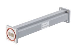 Bandpass Waveguide Filter With WR-75 Interface Operating from 13.75 GHz to 14.5 GHz - Cost-Effective Alternative