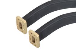 WR-90 Seamless Flexible Waveguide 36 Inch, CMR Flange Operating from 8.2 to 12.4 GHz - Cost-Effective Alternative