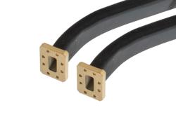WR-90 Twistable Flexible Waveguide 24 Inch, CMR Flange Operating from 8.2 to 12.4 GHz - Cost-Effective Alternative