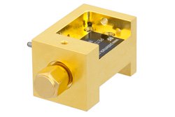 Waveguide Down Converter Mixer WR-15 From 50 GHz to 75 GHz, IF From DC to 18 GHz And LO Power of +13 dBm, UG-385/U Flange, V Band - Cost-Effective Alternative