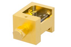 Waveguide Down Converter Mixer WR-28 From 26.5 GHz to 40 GHz, IF From DC to 18 GHz And LO Power of +13 dBm, UG-599/U Flange, Ka Band - Cost-Effective Alternative