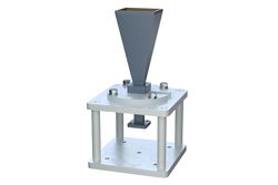 WR-28 Waveguide Antenna, 26.5 GHz to 40 GHz Frequency Range, 20 dBi Gain, UG-599/U Flange, Integrated Cage-Style Mount - Cost-Effective Alternative