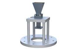 WR-42 Waveguide Antenna, 18 GHz to 26.5 GHz Frequency Range, 15 dBi Gain, UG-597/U Flange, Integrated Cage-Style Mount - Cost-Effective Alternative