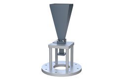 WR-42 Waveguide Antenna, 18 GHz to 26.5 GHz Frequency Range, 20 dBi Gain, UG-597/U Flange, Integrated Cage-Style Mount - Cost-Effective Alternative