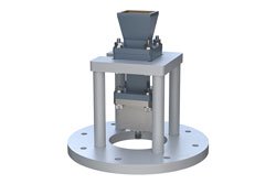 WR-62 Standard Gain Horn with 10 dBi gain, End Launch SMA Female connector, Integrated Cage-Style Mount - Cost-Effective Alternative