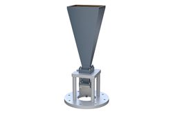 PE1WAN062-20ELSF.jpg WR-62 Standard Gain Horn with 20 dBi gain, End Launch SMA Female connector, Integrated Cage-Style Mount - Cost-Effective Alternative