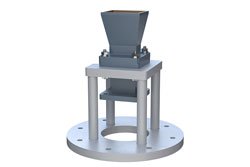 WR-90 Waveguide Antenna, 8.2 GHz to 12.4 GHz Frequency Range, 10 dBi Gain, UG-135/U Flange, Integrated Cage-Style Mount - Cost-Effective Alternative