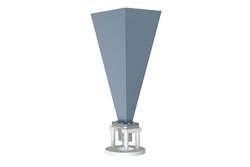WR-137 Standard Gain Horn with 20 dBi gain, SMA Female Connector, Integrated Cage-Style Mount - Cost-Effective Alternative