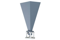 PE1WAN187-20NF.jpg WR-187 Standard Gain Horn with 20 dBi gain, N Female Connector, Integrated Cage-Style Mount - Cost-Effective Alternative