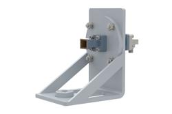 WR-28 Standard Gain Horn with 10 dBi gain, 2.92mm Female connector, with Pre-Installed L Mount - Cost-Effective Alternative