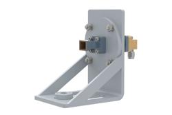 WR-28 Standard Gain Horn with 10 dBi gain, 2.92mm Male connector, with Pre-Installed L Mount - Cost-Effective Alternative
