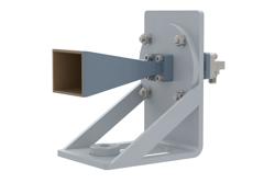 WR-28 Standard Gain Horn with 20 dBi gain, 2.92mm Female connector, with Pre-Installed L Mount - Cost-Effective Alternative