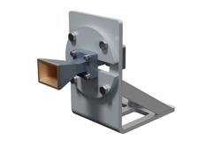 WR-34 Standard Gain Horn Antenna Operating From 22 GHz to 33 GHz, 15 dBi Nominal Gain, UG-1530/U Flange with L Mount - Cost-Effective Alternative