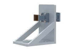 WR-42 Waveguide Antenna, 18 GHz to 26.5 GHz Frequency Range, 10 dBi Gain, UG-597/U Flange with Pre-Installed L mount - Cost-Effective Alternative