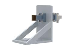 WR-42 Standard Gain Horn with 10 dBi gain, 2.92mm Female connector, with Pre-Installed L Mount - Cost-Effective Alternative