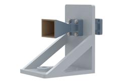 WR-42 Waveguide Antenna, 18 GHz to 26.5 GHz Frequency Range, 15 dBi Gain, UG-597/U Flange with Pre-Installed L mount - Cost-Effective Alternative