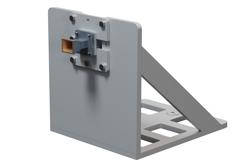 WR-51 Standard Gain Horn Antenna Operating From 15 GHz to 22 GHz, 10 dBi Nominal Gain, Square Flange with L Mount - Cost-Effective Alternative