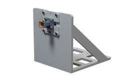 WR-51 Standard Gain Horn Antenna Operating from 15 GHz to 22 GHz, SMA Female Connector, 10 dBi Nominal Gain, with L Mount - Cost-Effective Alternative