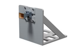 WR-51 Standard Gain Horn Antenna Operating From 15 GHz to 22 GHz, 15 dBi Nominal Gain, with L Mount - Cost-Effective Alternative
