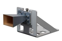 PE2WAN159-10NF.jpg WR-159 Standard Gain Horn Antenna Operating from 4.9 GHz to 7.05 GHz, N Female Connector, 10 dBi Nominal Gain, with L Mount - Cost-Effective Alternative