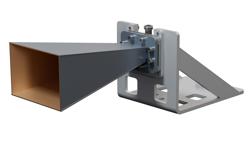 PE2WAN159-15NF.jpg WR-159 Standard Gain Horn Antenna Operating from 4.9 GHz to 7.05 GHz, N Female Connector, 15 dBi Nominal Gain, with L Mount - Cost-Effective Alternative