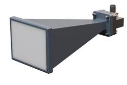 WR-34 Standard Gain Horn with 20 dBi Gain, 2.92mm Female Connector with Weather Resistant Radome Cover - Cost-Effective Alternative