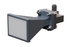 WR-42 Standard Gain Horn with 15 dBi Gain, 2.92mm Female Connector with Weather Resistant Radome Cover - Cost-Effective Alternative