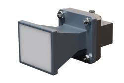WR-90 Standard Gain Horn with 10 dBi Gain, SMA Female Connector with Weather Resistant Radome Cover - Cost-Effective Alternative