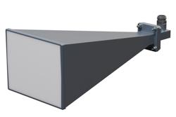 WR-90 Standard Gain Horn with 20 dBi Gain, Type N Female Connector with Weather Resistant Radome Cover - Cost-Effective Alternative