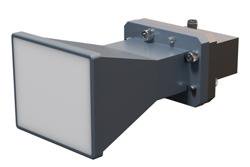 WR-137 Standard Gain Horn with 10 dBi Gain, SMA Female Connector with Weather Resistant Radome Cover - Cost-Effective Alternative