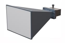 WR-284 Standard Gain Horn with 15 dBi Gain, N Female Connector with Weather Resistant Radome Cover - Cost-Effective Alternative