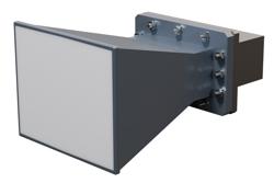 PE3WAN430-10SF.jpg WR-430 Standard Gain Horn with 10 dBi Gain, SMA Female Connector with Weather Resistant Radome Cover - Cost-Effective Alternative