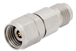 8 dB Fixed Attenuator, 2.4mm Male to 2.4mm Female Passivated Stainless Steel Body Rated to 1 Watt Up to 50 GHz - Cost-Effective Alternative