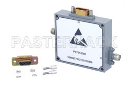 PE70A2000.jpg Voltage Variable PIN Diode Attenuator, 0 to 60 dB, 2 GHz to 4 GHz, SMA, 15-Pin D-Subminiature Control - Cost-Effective Alternative