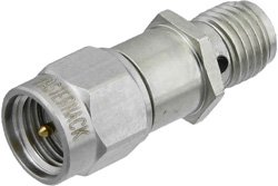 9 dB Fixed Attenuator, SMA Male to SMA Female Brass Tri-Metal Body Rated to 1 Watt Up to 2 GHz - Cost-Effective Alternative