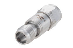 8 dB Fixed Attenuator, 1.85mm Male to 1.85mm Female Passivated Stainless Steel Body Rated to 1 Watt Up to 65 GHz - Cost-Effective Alternative