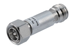 8 dB Fixed Attenuator, 4.3-10 Male to 4.3-10 Female Rated to 2 Watts Up to 6 GHz - Cost-Effective Alternative