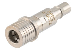 9 dB Fixed Attenuator, QMA Male to QMA Female Brass Tri-Metal Body Rated to 2 Watts Up to 6 GHz - Cost-Effective Alternative