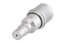 9 dB Fixed Attenuator, QMA Male to QMA Female Brass Tri-Metal Body Rated to 1 Watt Up to 6 GHz - Cost-Effective Alternative