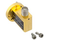 Zero Biased W Band Waveguide Detector, WR-10, Negative Video Out, 75 GHz to 100 GHz, UG-387/U Round Cover Flange - Cost-Effective Alternative